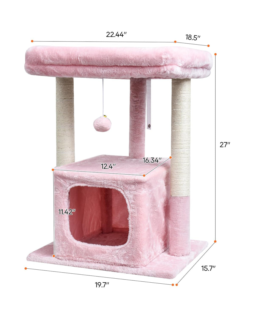 SYANDLVY colonnes griffage sisal rose protègent vos meubles.