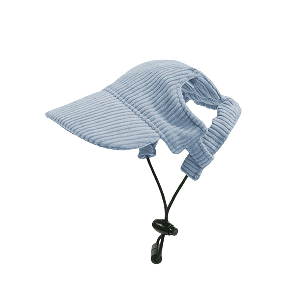 Symphonyw chapeau-baseball chien bleu, ombre légère lors des sorties quotidiennes.