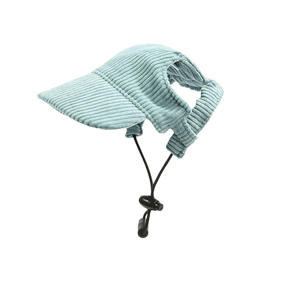 Chapeau Symphonyw pour chien – visière verte XL, ombre légère pour balades quotidiennes.