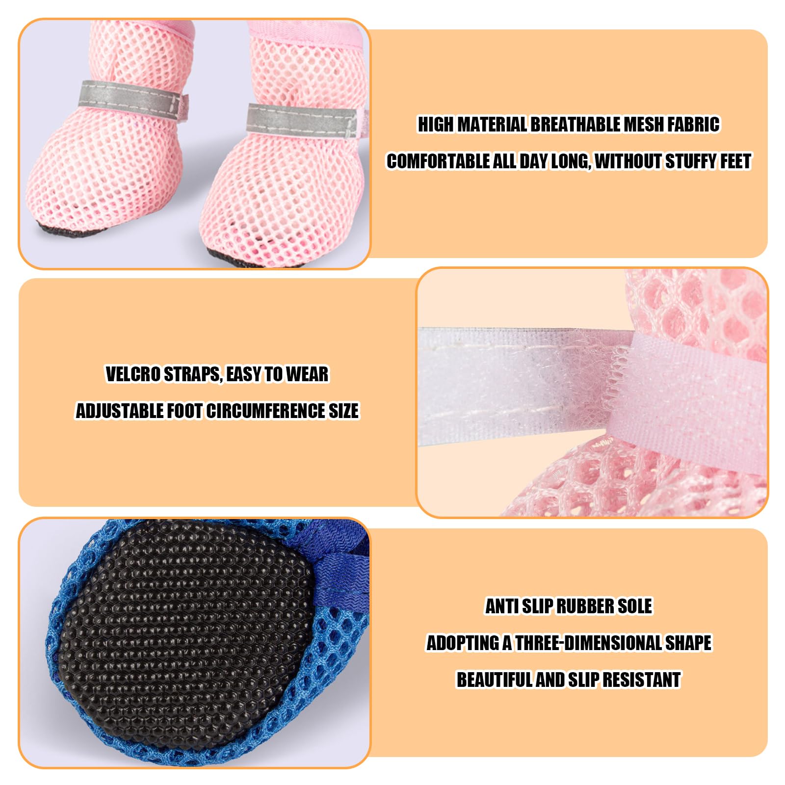 Semelle antiderapante Symphonyw protège les pattes sur surfaces variées.