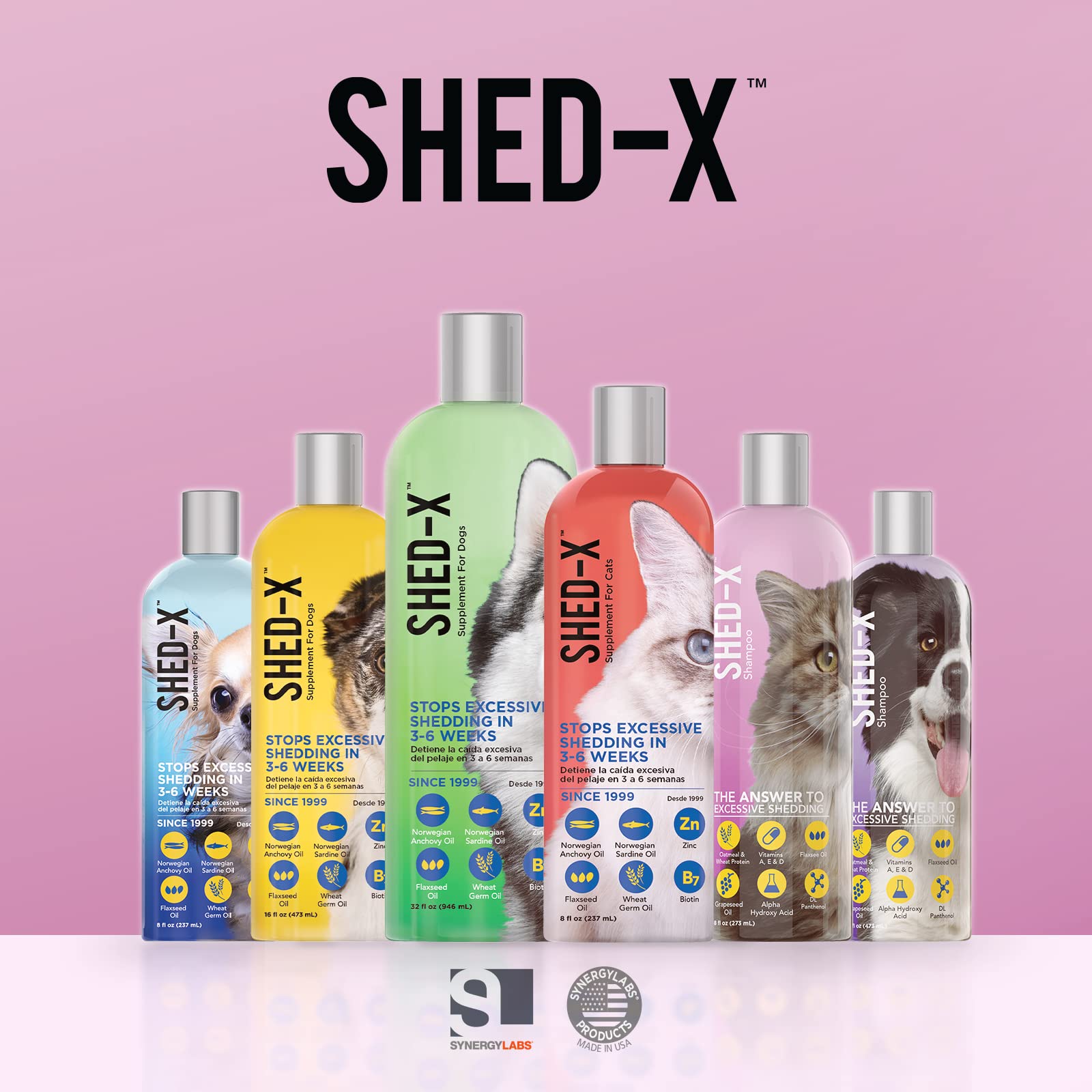 Shampoing Shed-X usage quotidien: pratique et facile à intégrer dans la routine.