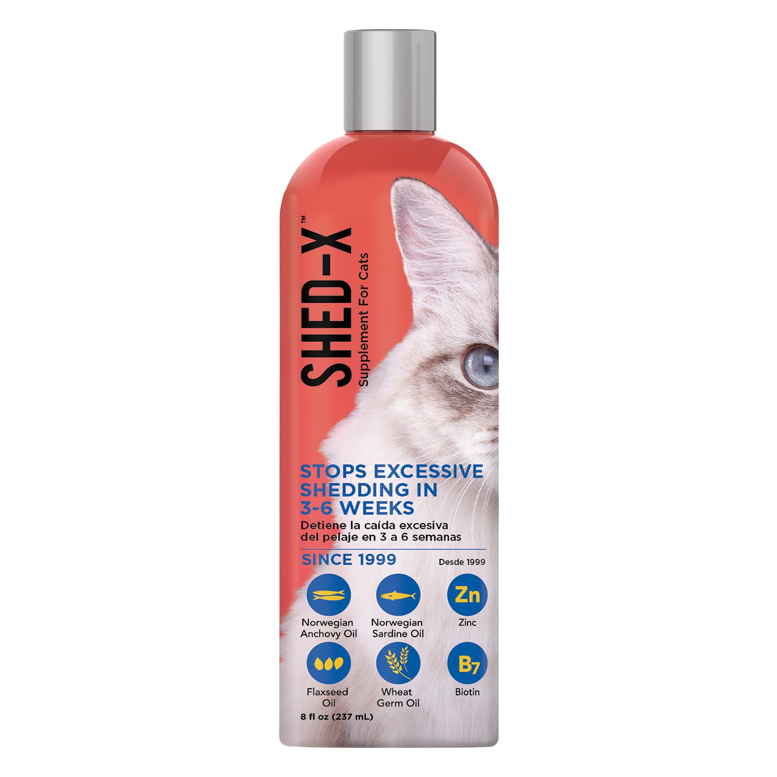 SynergyLabs Shed-X flacon, soutien quotidien du pelage et de la peau.