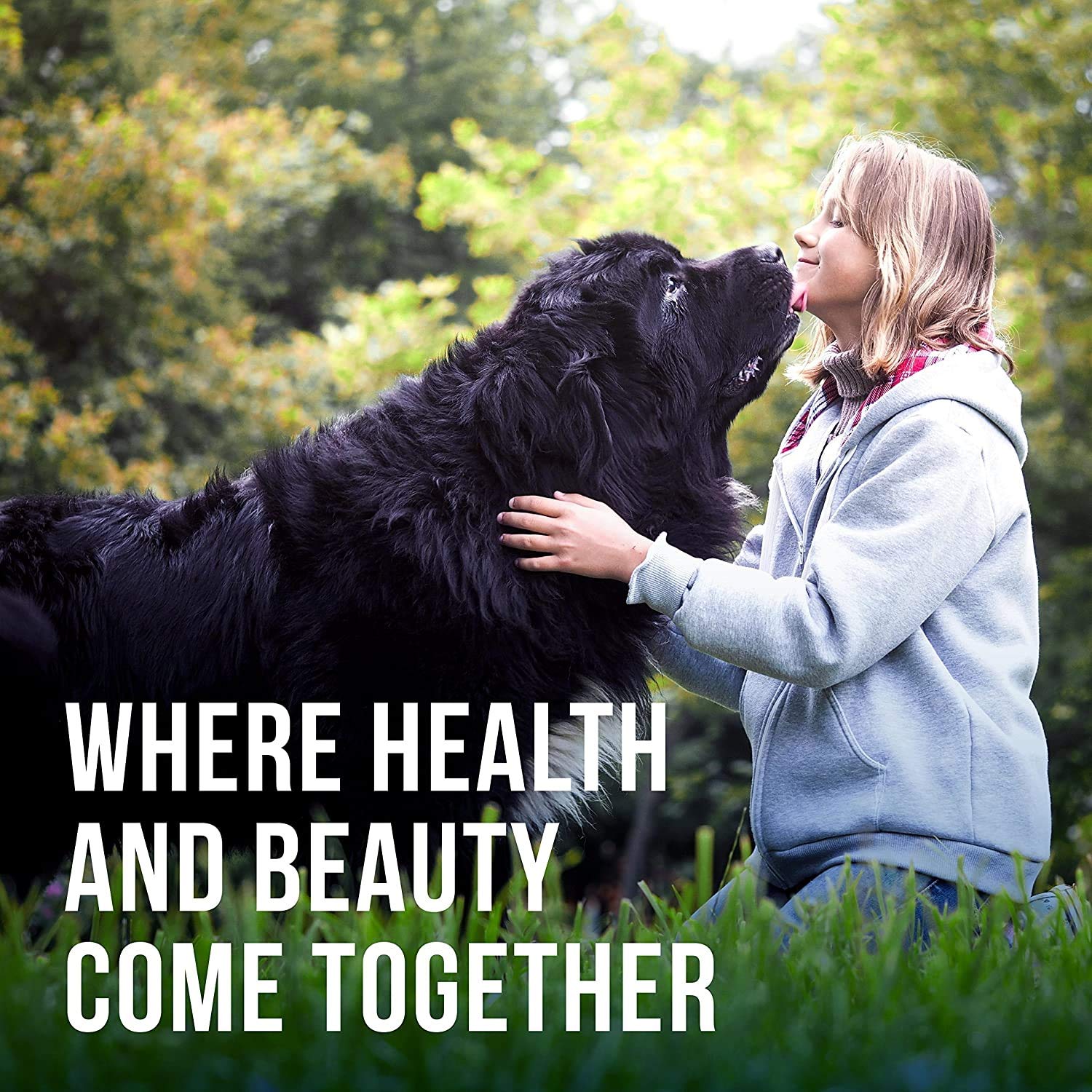 Shed-X huile de germe de blé naturelle soutenant la vitalité du pelage.