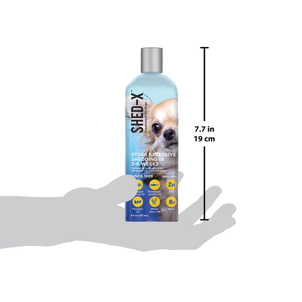 Shed-X: oméga 3 et 6 pour la peau et le pelage.