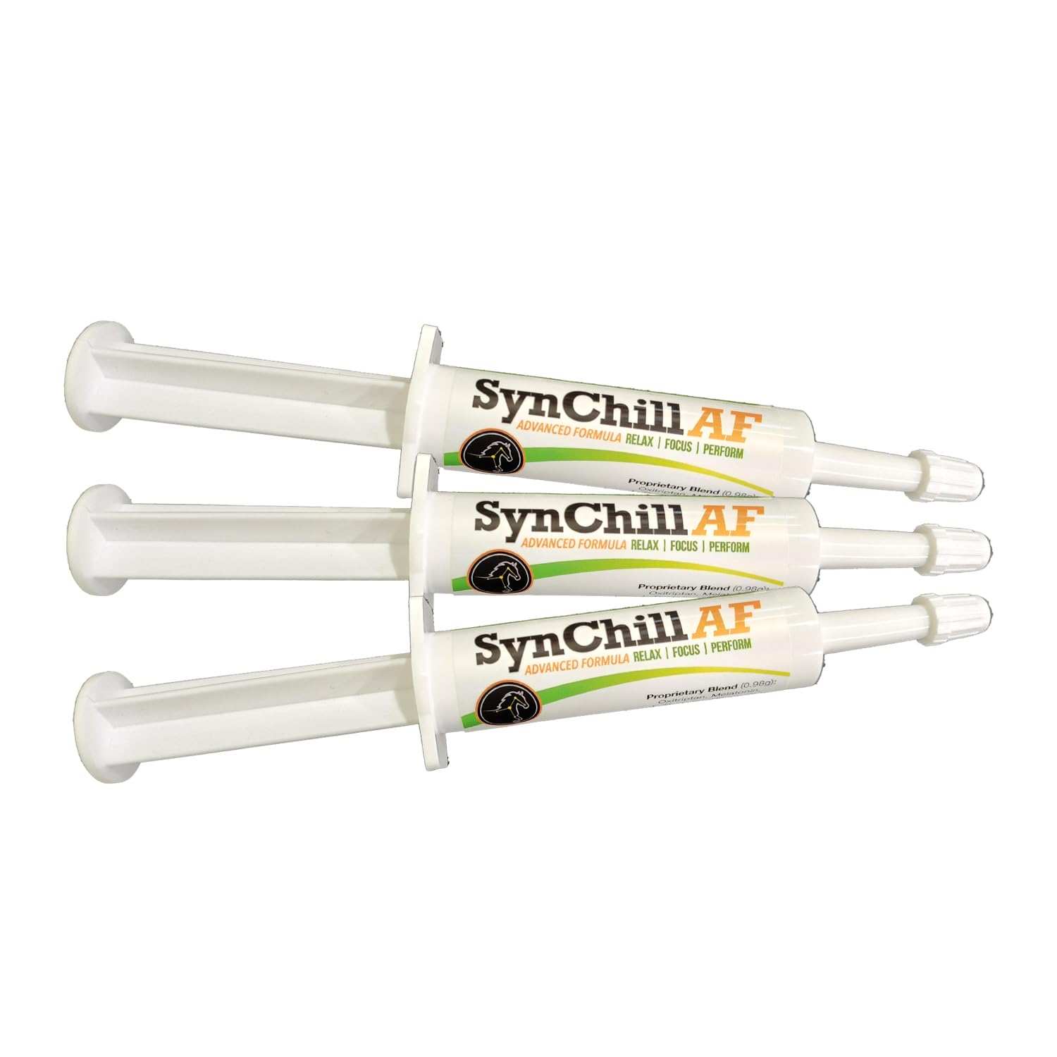 Gel SynChill AF de SynNutra Equine, soutien à la confiance lors de l'entraînement