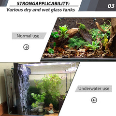 Support facile à découper Sysmashing, installation rapide dans le terrarium.