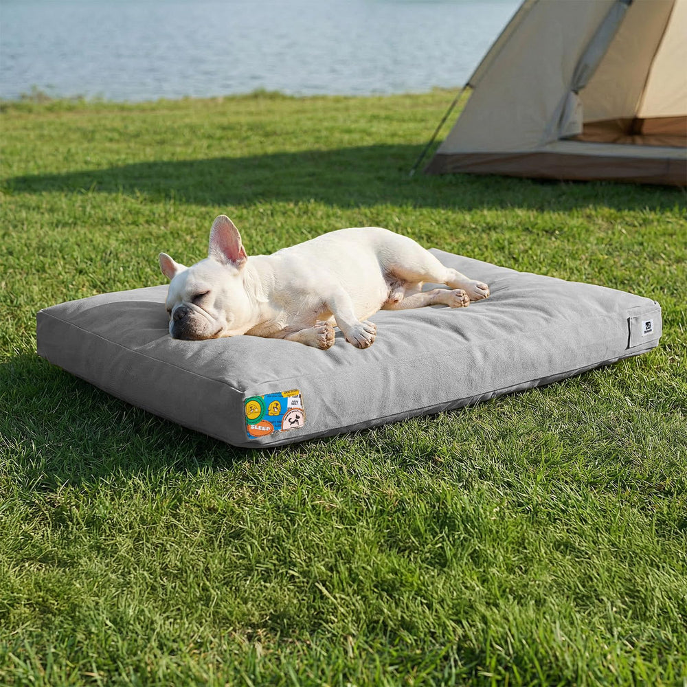 Sytopia canape chien toile indestructible pour usage intérieur et extérieur, durable et confortable.