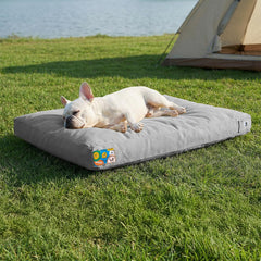 Sytopia canape chien toile indestructible pour usage intérieur et extérieur, durable et confortable.