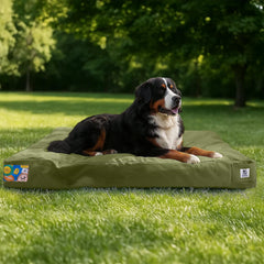 Lit chien Sytopia canvas 47 po, exterieur, spacieux et durable.