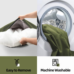 Housse amovible et imperméable du lit-chien Sytopia, nettoyage facilité.