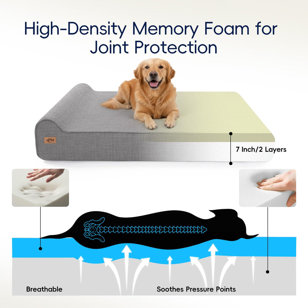 Sytopia matelas mémoire 35D offre soutien ciblé pour articulations.