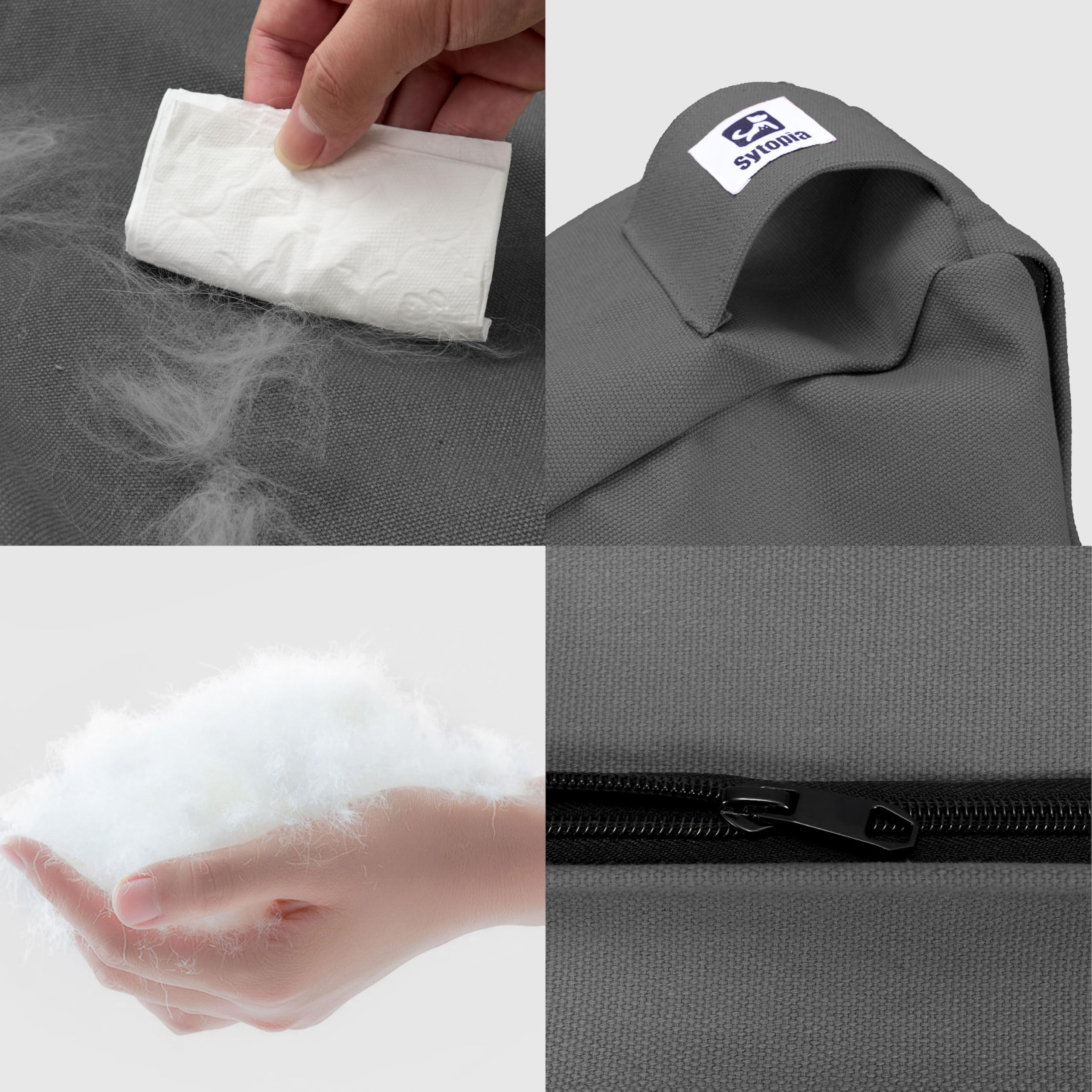 Tailles variées Sytopia s'adaptent à la taille de votre chien pour un couchage adapté.