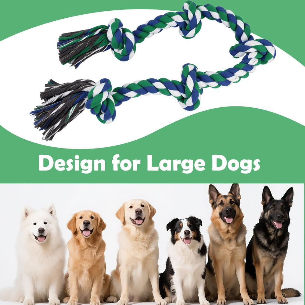 SZEE corde coton-polyester durable douceur pour les gencives et resistance a l usure
