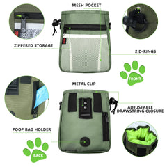 SZO ceinture poche collations chien utile lors des séances.