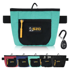 Poche SZO pour friandises chien avec fermeture magnétique, pratique lors des séances.