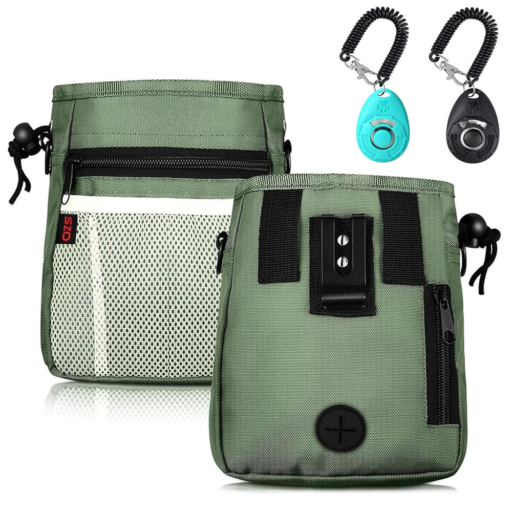 SZO sachet gourmandises chien 3 façons portage pratique pour entraînement.
