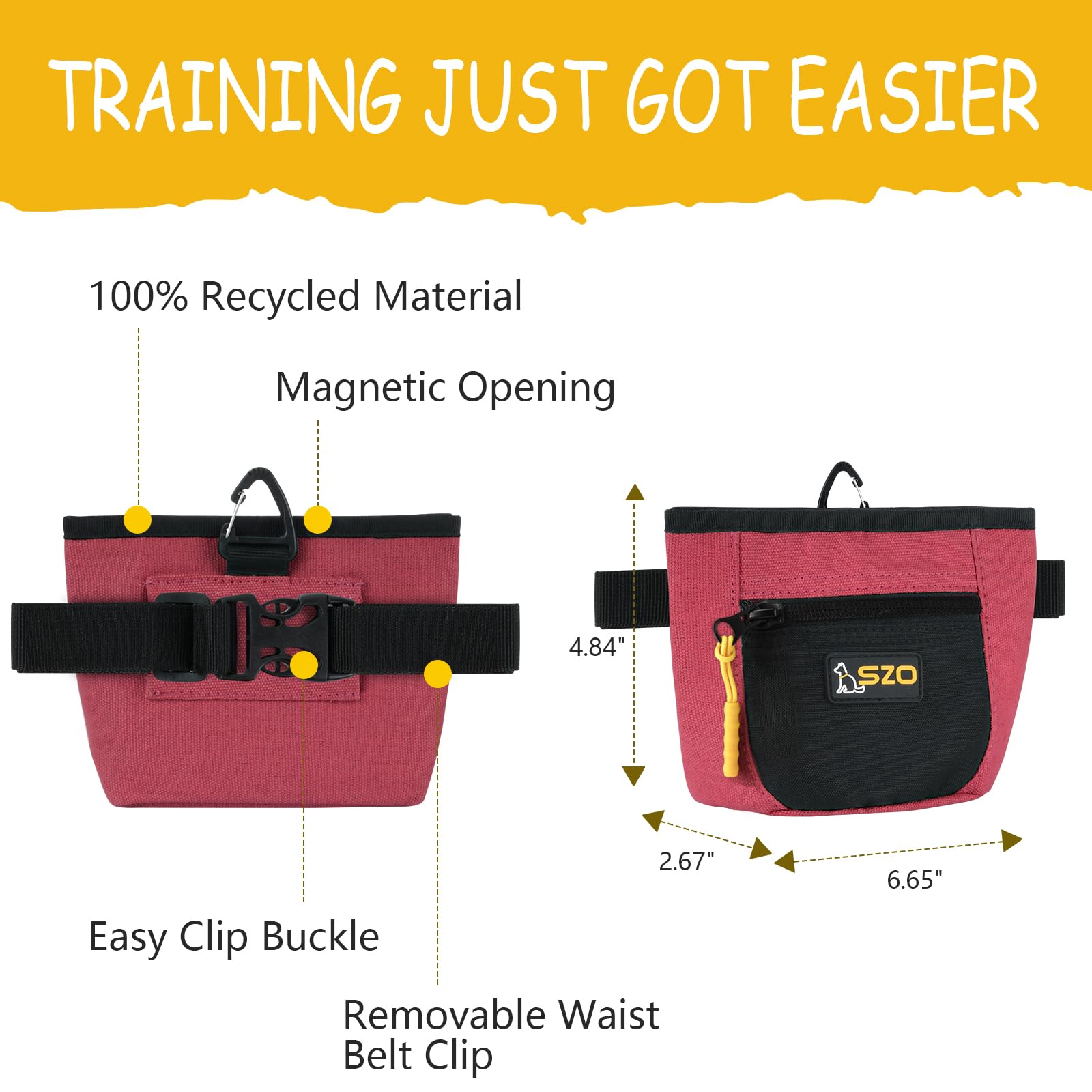 SZO Trousse boucles D pour accrocher accessoires d'entraînement.