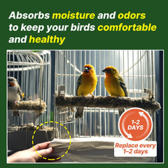T TORTO9, adaptable: s’ajuste à diverses cages et peut être taillé.
