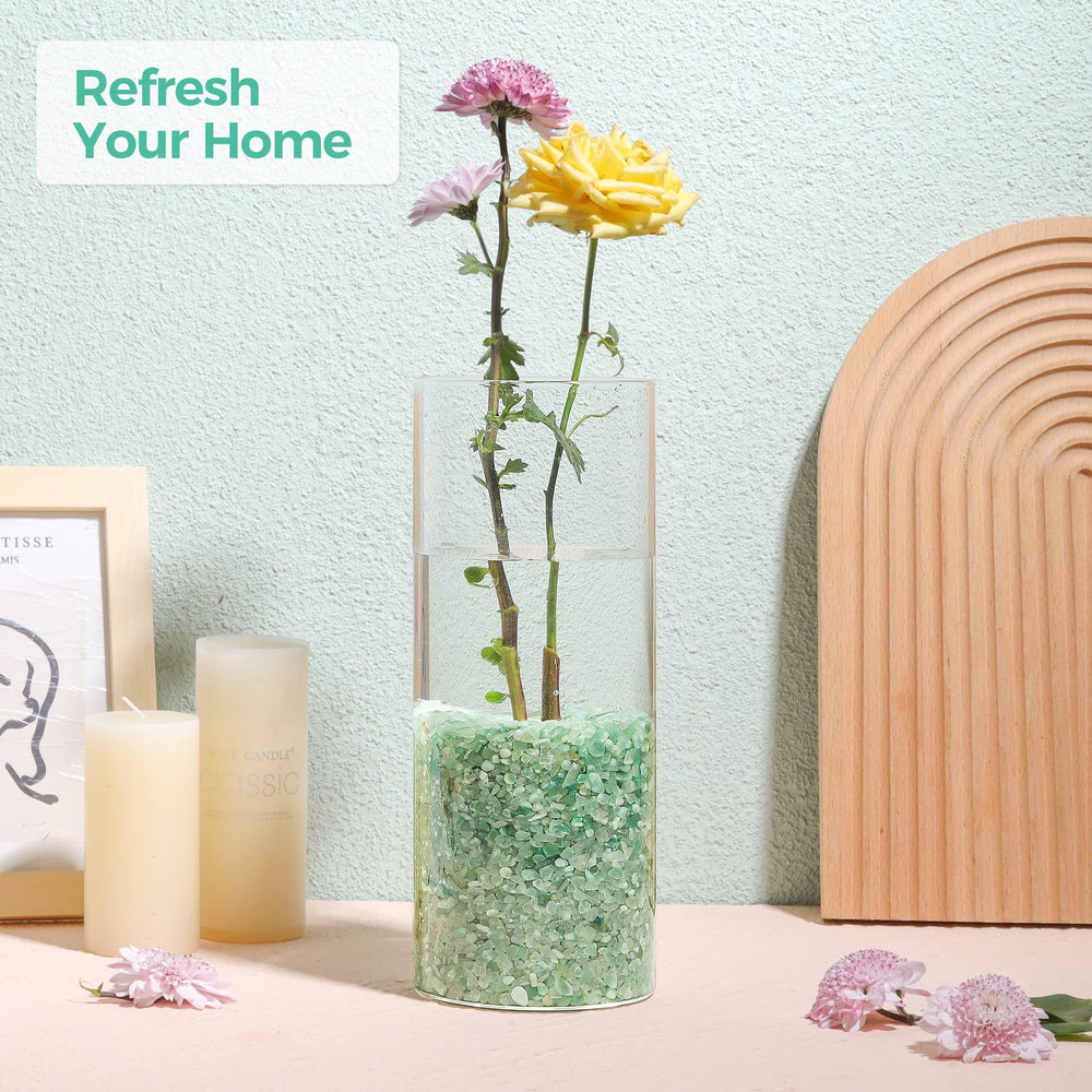 Chips T4U quartz-jade, parfait pour compositions florales et mini jardins.