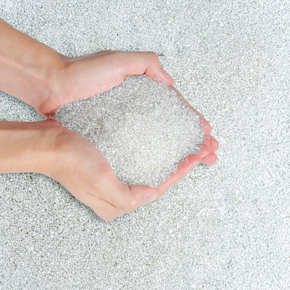 T4U quartz brut – éclats clairs pour décoration intérieure