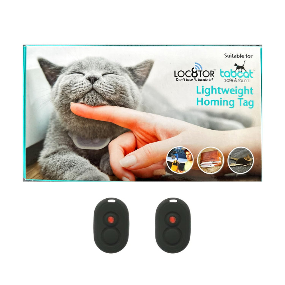 Tag TabCat Homing Tag v2 – paquet de deux pour retrouver votre chat.