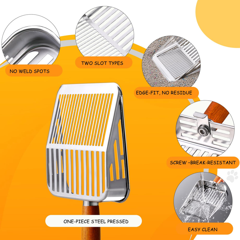 Pelle TabifurKitc bord plat : glisse sous les déchets tenaces.