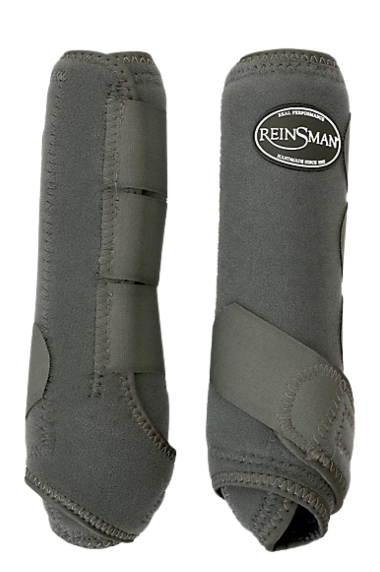 Reinsman Bottes sport par Tack Shack d'Ocala, gris damier, ventilation et maintien.