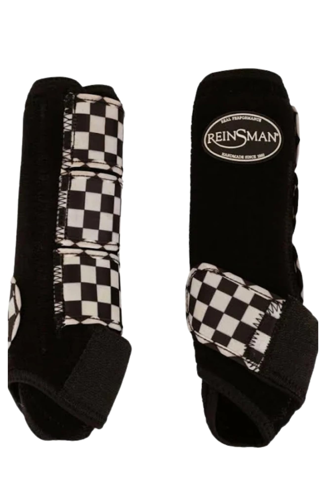 Botte sport Reinsman par Tack Shack Ocala, couleur rouge, protection et ventilation optimisée.