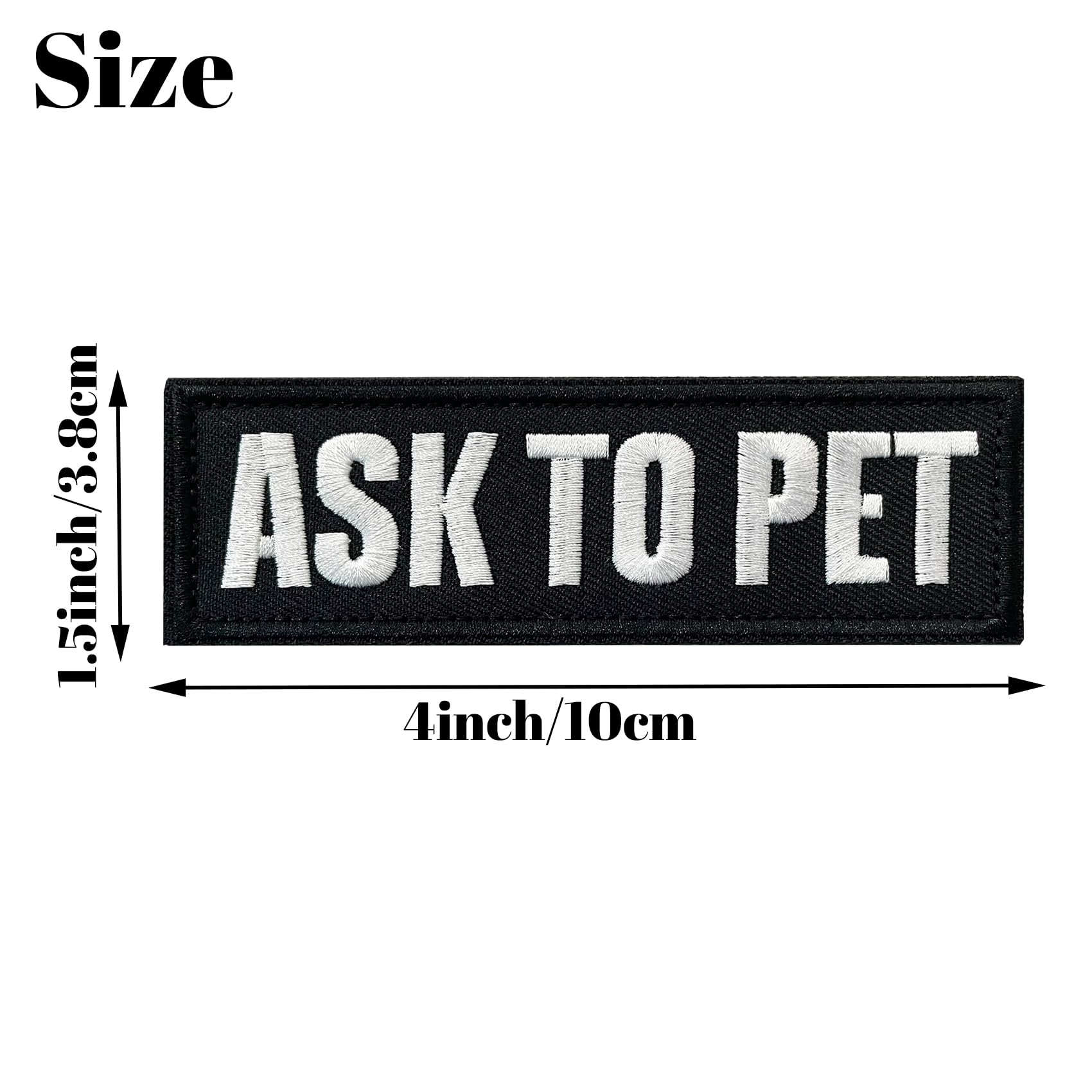 Patch TACVEL Attache velcro harnais chien, remplacement rapide.