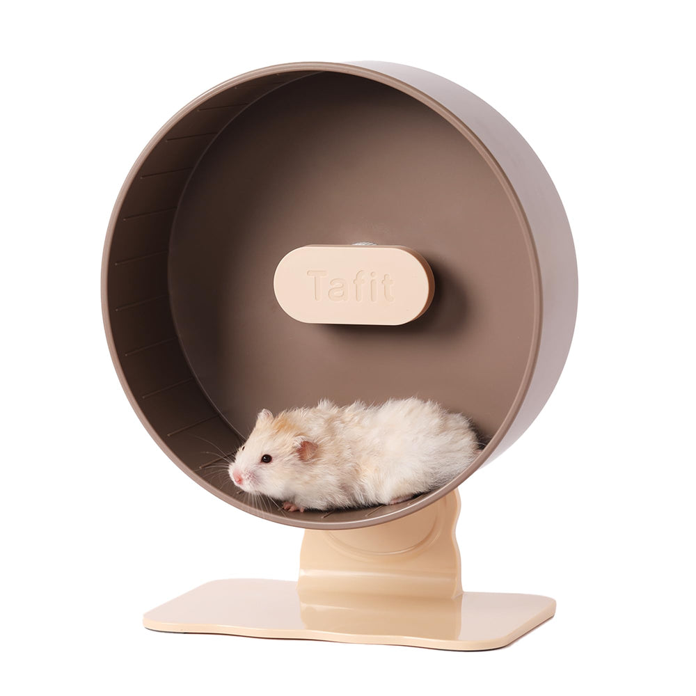 Roue Tafit pour hamster, vue intérieure, fonctionnement ultra silencieux.