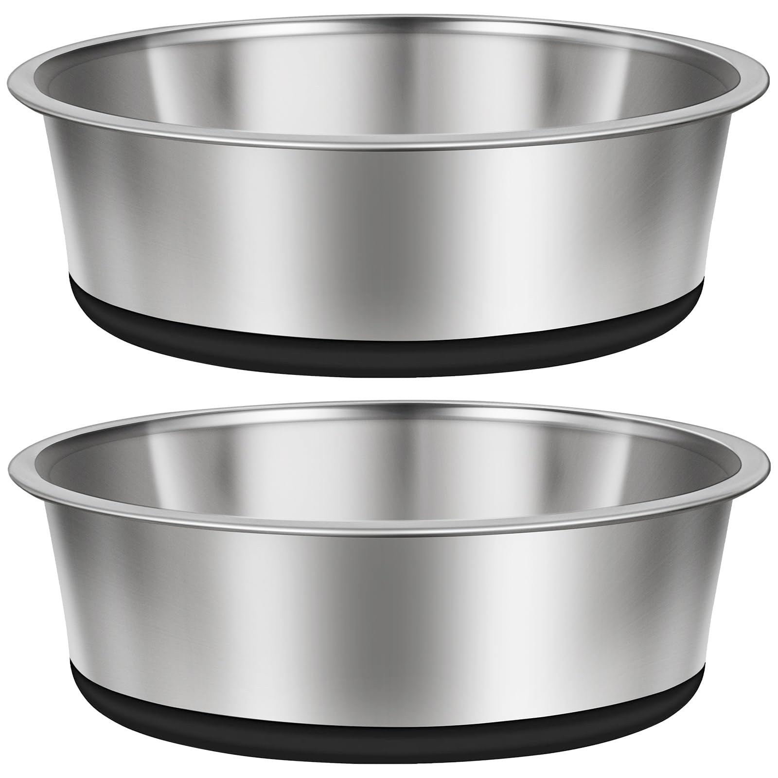 Bols Taglory pour chien avec base en silicone antidérapante pour repas plus stables.