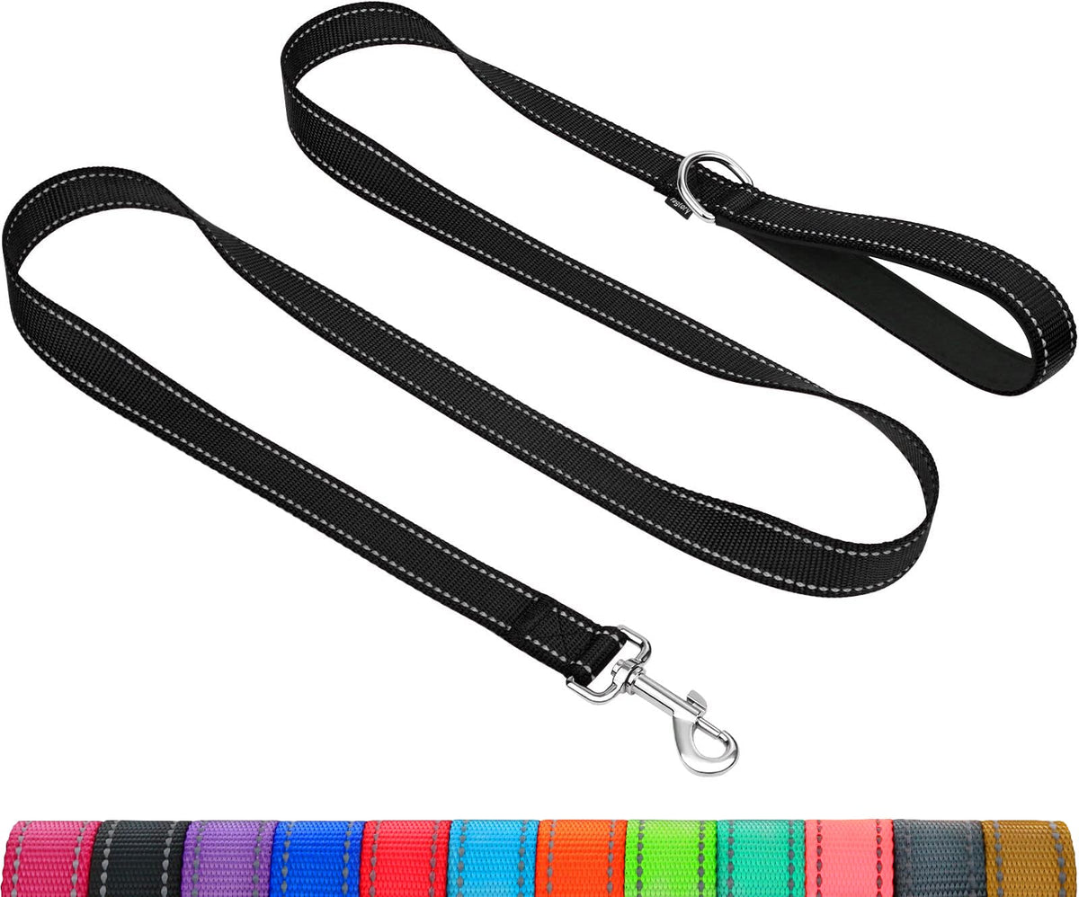 Taglory Laisse Petits Chiens, réflexion double-face pour promenades nocturnes plus sûres