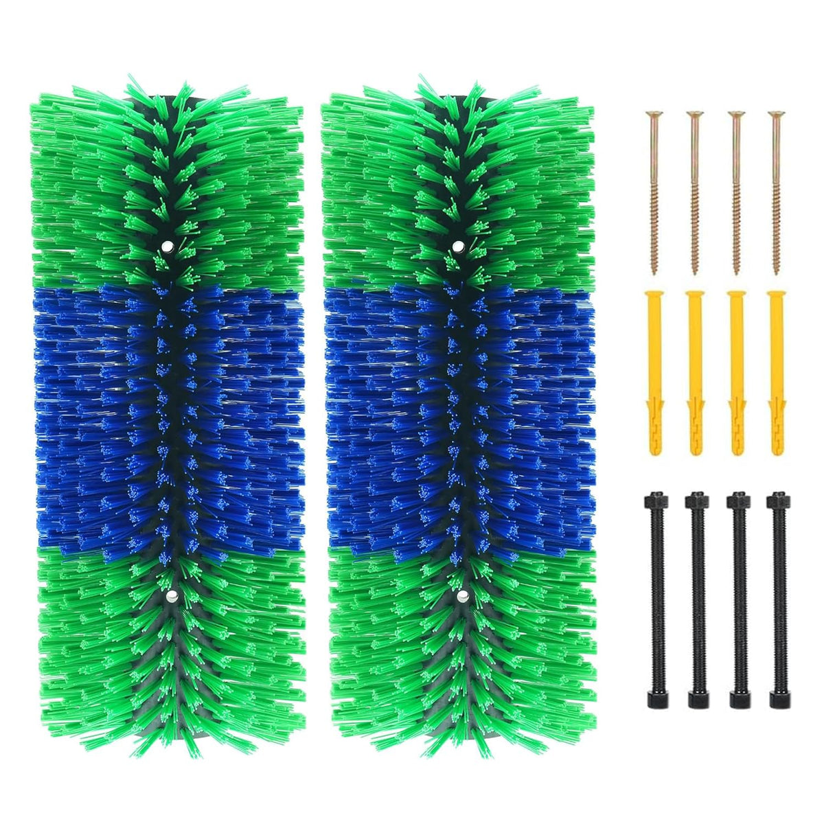 Tagysh brosse-grattage elevage-2pack: outil robuste pour l'auto-grattage des animaux.
