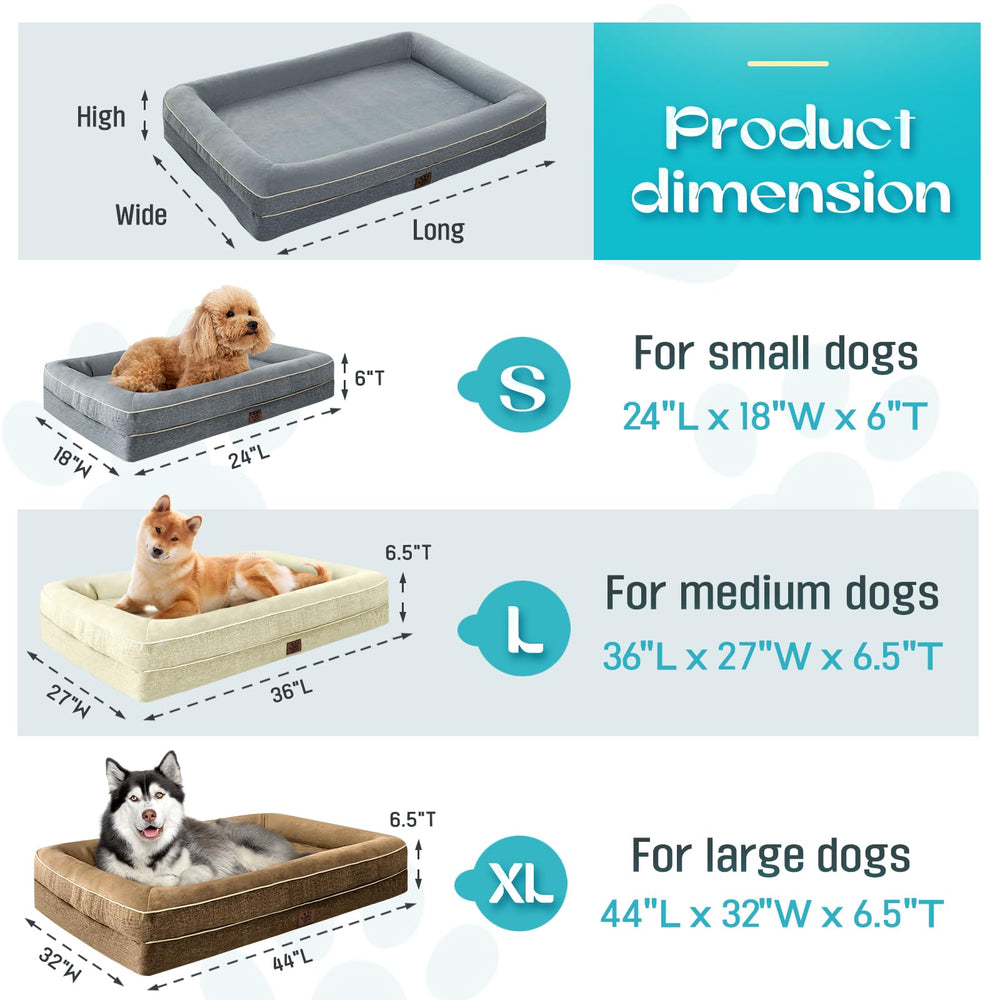 TaiBest utilisation polyvalente: salon, chambre ou terrasse pour grands chiens.