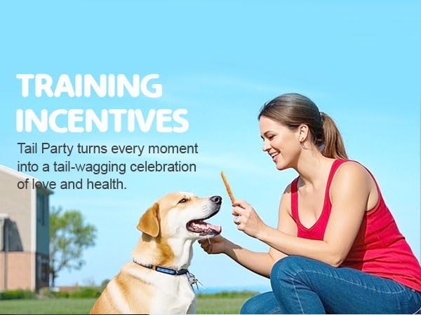 TailParty Tendons de Dinde – snack durable adapté à tout âge et taille de chien.