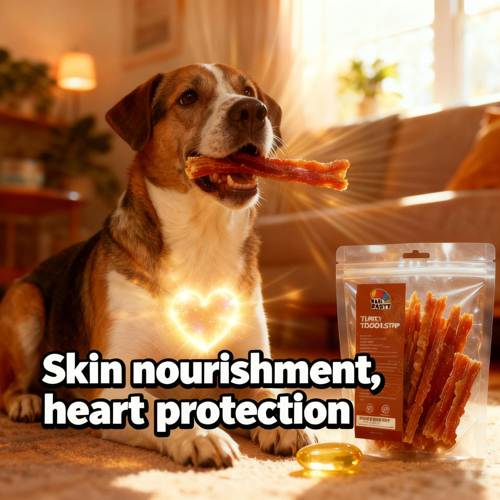 TailParty Tendons de Dinde – Ingrédients naturels sans additifs, adaptés pour estomacs sensibles.