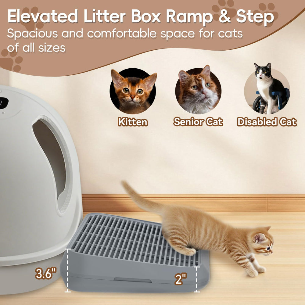 TAILRYTH catcher double couche: reduit les traces et capture les grains de litiere