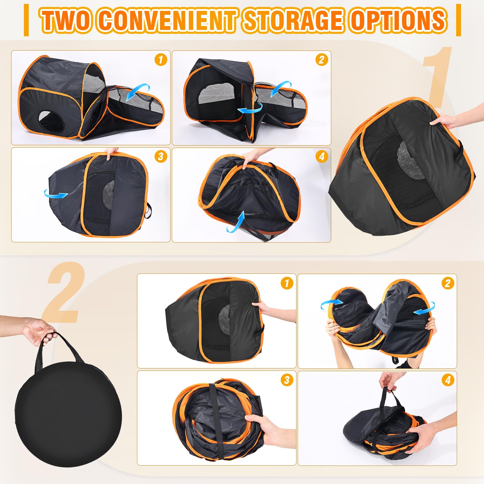 TailTastic tente chat utilisation intérieur extérieur idéale voyages et camping