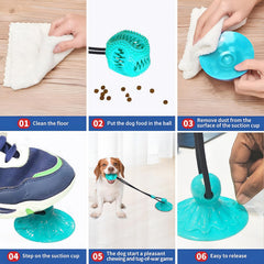Tailwag Aqua: ventouse pour fixation sur surfaces lisses lors du jeu