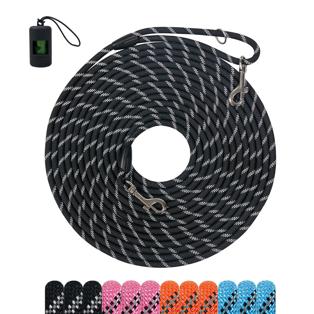 Longe de dressage Tairro 6ft pour sécurité et contrôle nocturne.
