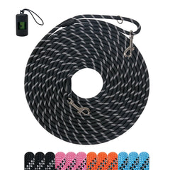 Longe de dressage Tairro 6ft pour sécurité et contrôle nocturne.