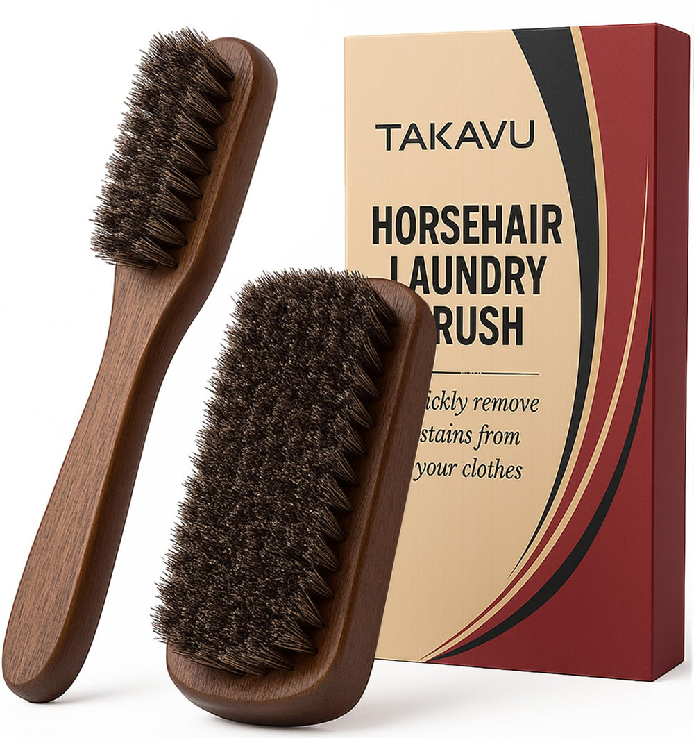 TAKAVU ensemble brosses taches poils cheval, nettoyage délicat des fibres