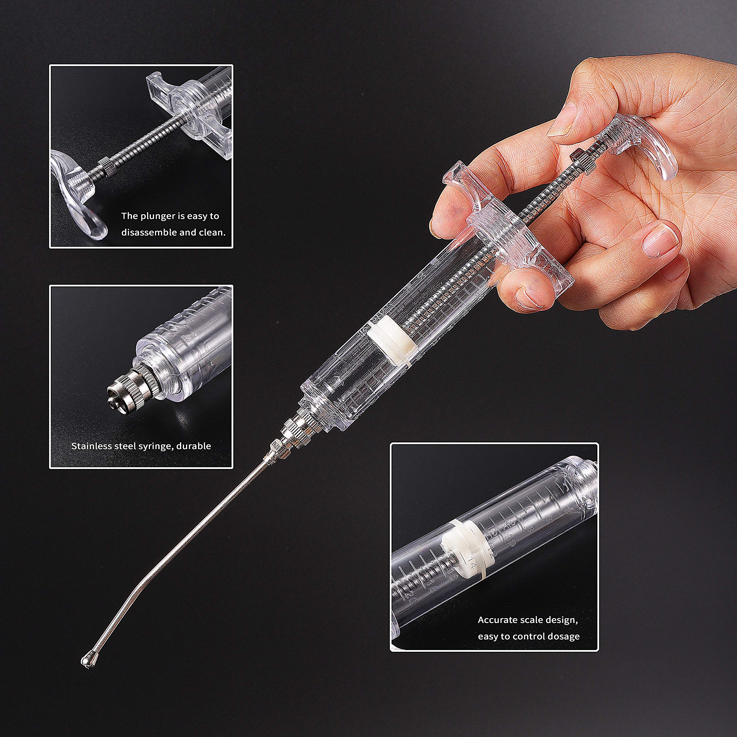 Talk-Satisfied tubes gavage 16G courbes adaptés pour petites espèces.