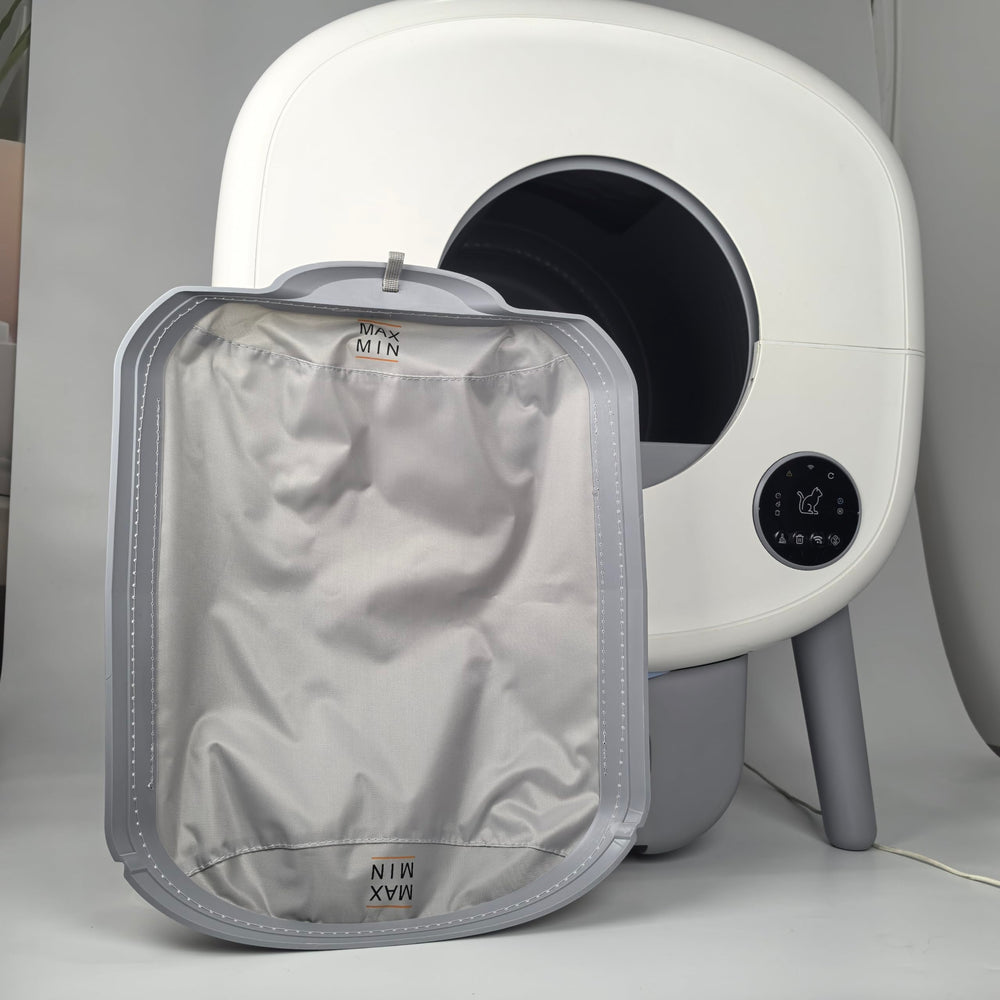 Tampon remplacement litière auto-nettoyante – dos imperméable pour une barrière contre les fuites.