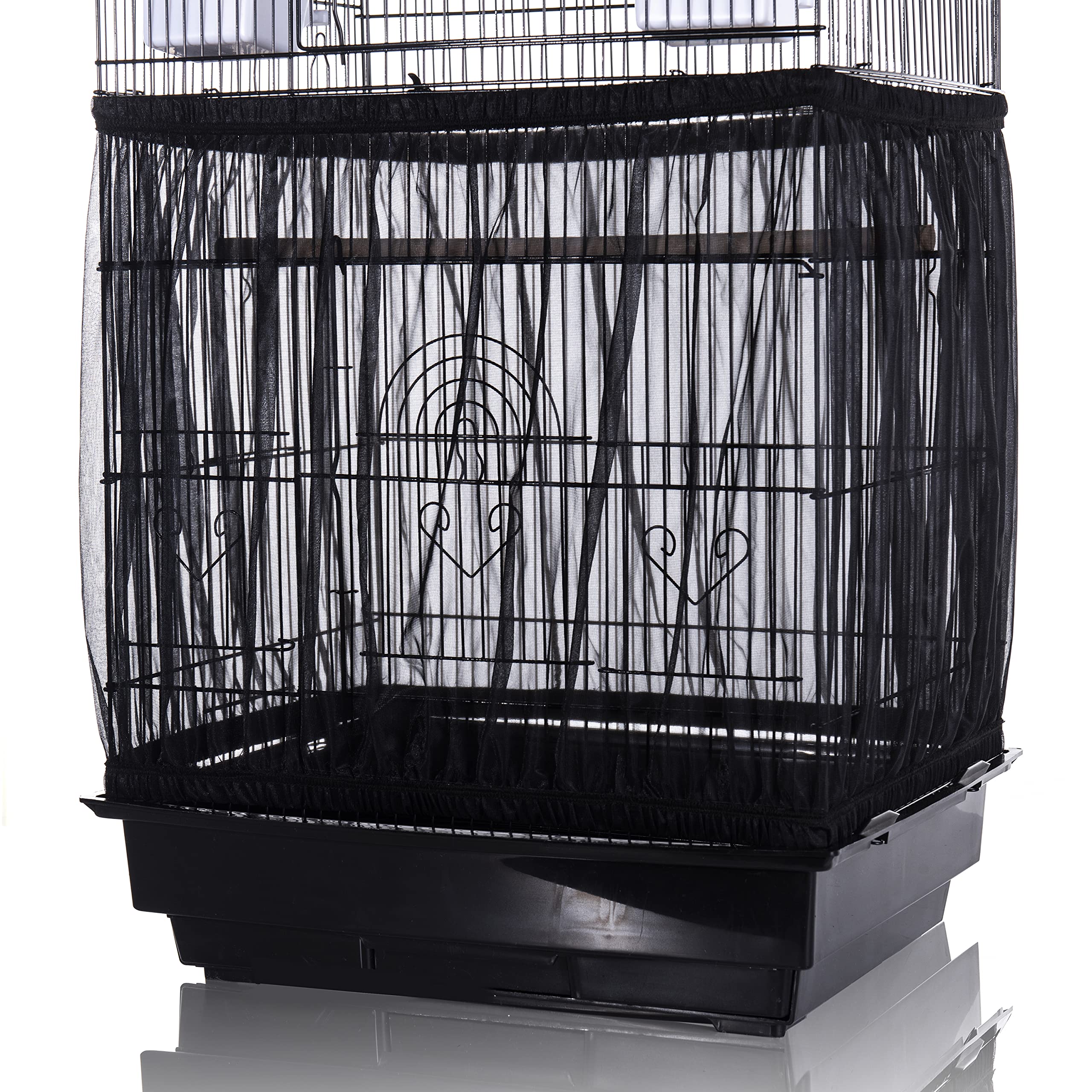 Tamu style attrape-graines cage grand filet : protège le sol des graines