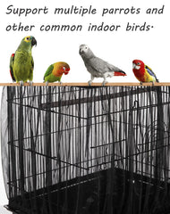 Tamu style maille légère et respirant : laisse circuler l'air tout en couvrant la cage