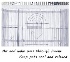 Tamu style couverture cage-maillage respirant: laisse passer air et lumière.