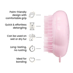 Pelage court à moyen pris en charge par la brosse.