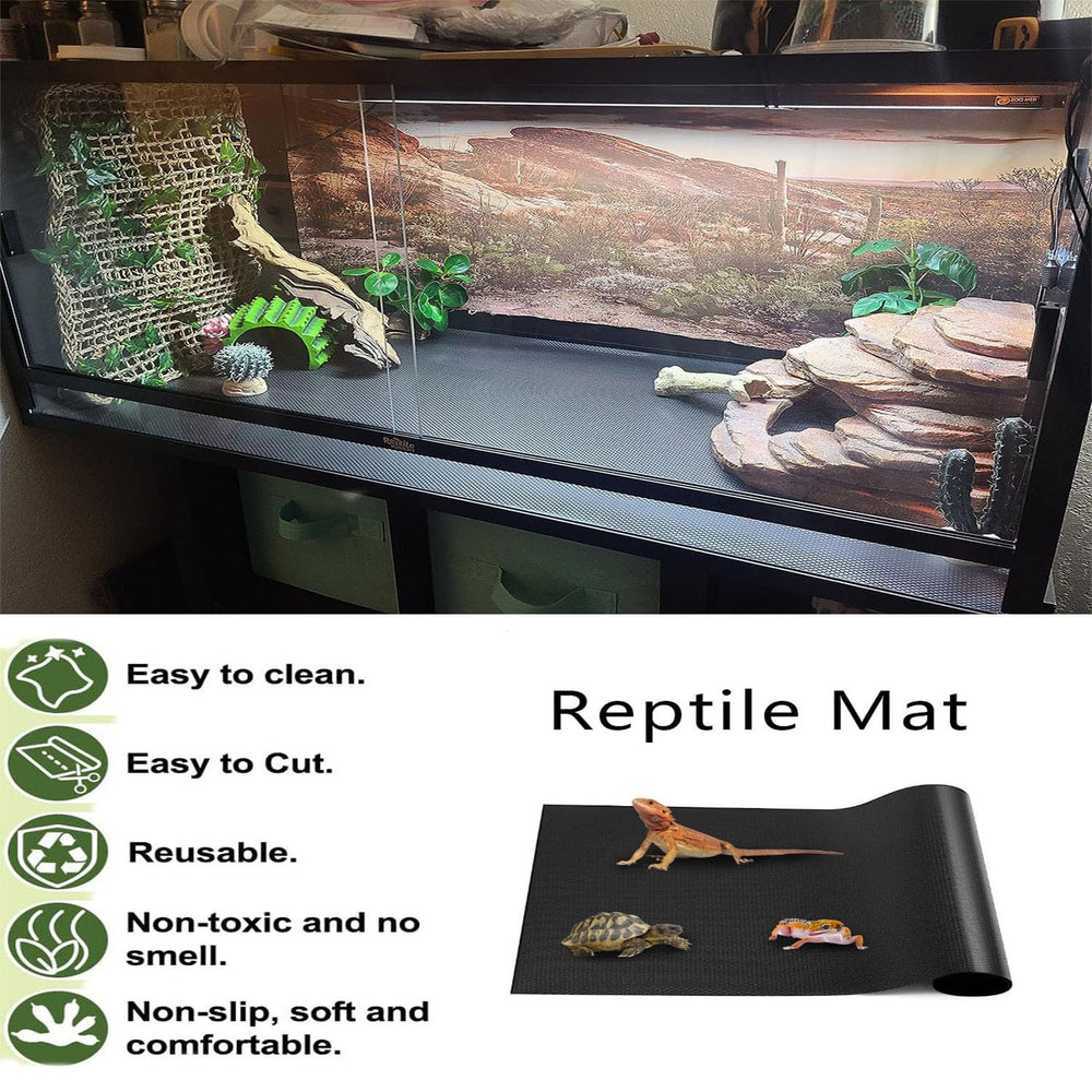 TankMatDecor hamac dragon barbu: refuge confortable en hauteur pour reptile.