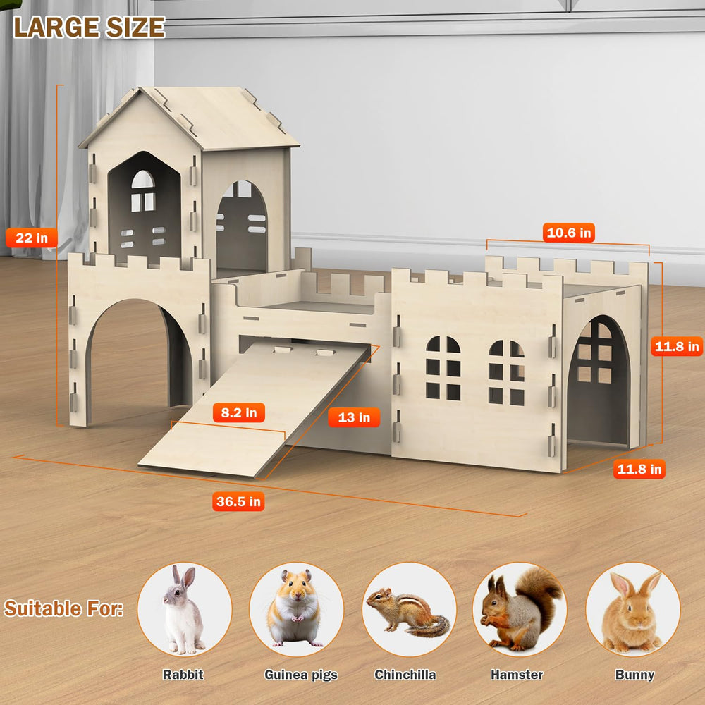 TankMatDecor rampe anti derapante, montée plus sûre pour les lapins.